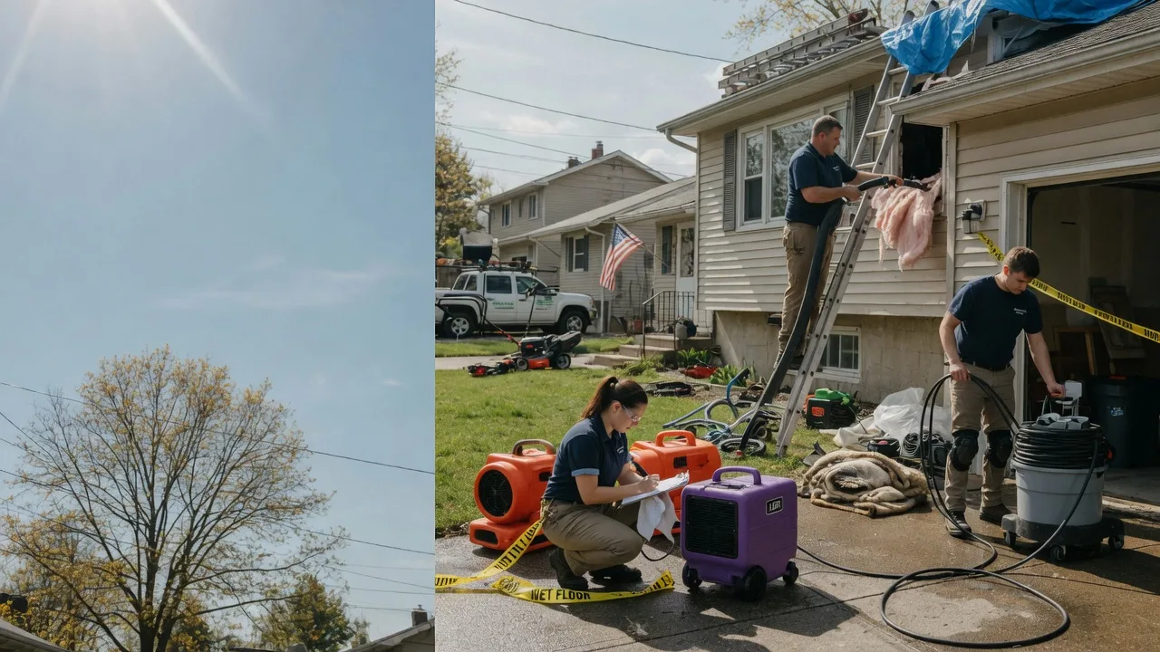 Emergency Water Removal in Mentcle, PA near me